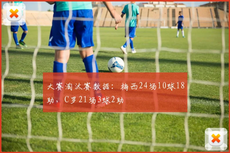 大赛淘汰赛数据：梅西24场10球18助，C罗21场3球2助